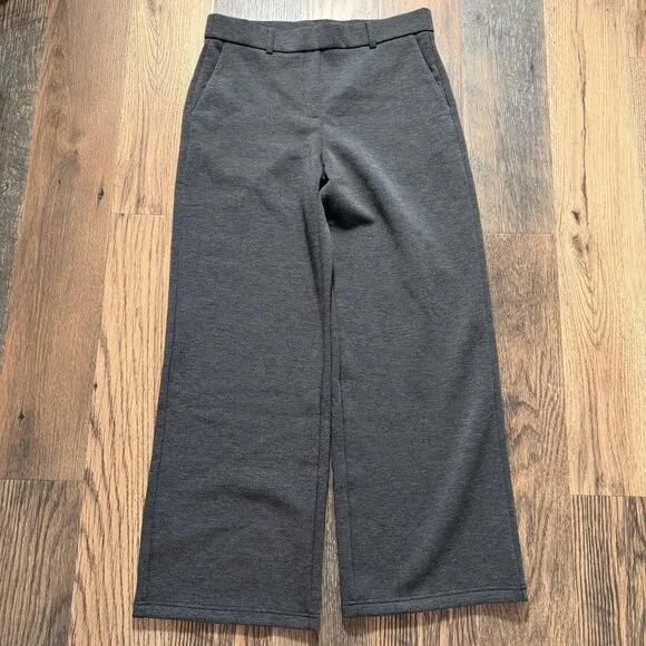 OGL Stretch Mid-Rise Straight Leg Pull-On Pants Women's Size Large in Black NWT! - Picture 2 of 5